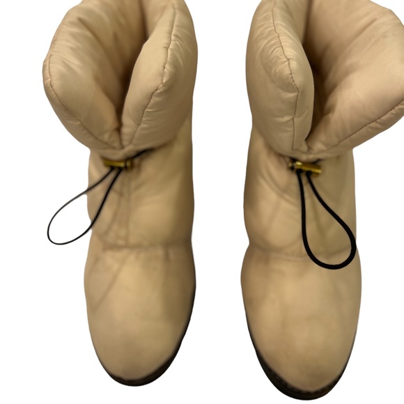 J.Crew Women's Elsa Puffer Boot With Primaloft Dusty Ivory Size 9 Style BD325 - Picture 10 of 12